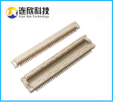 板對(duì)板連接器0.5MM  合高2.0H  2*40PIN